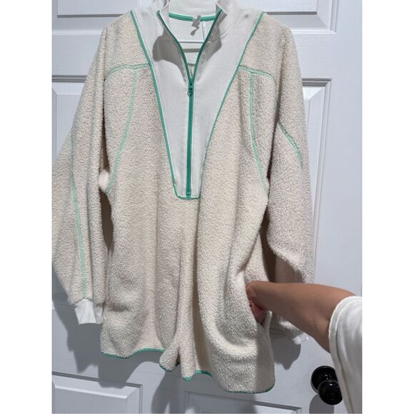 Urban Outfitters Out From Under Jackie Ski Fleece Long Sleeve Winter Playsuit M - Picture 12 of 16